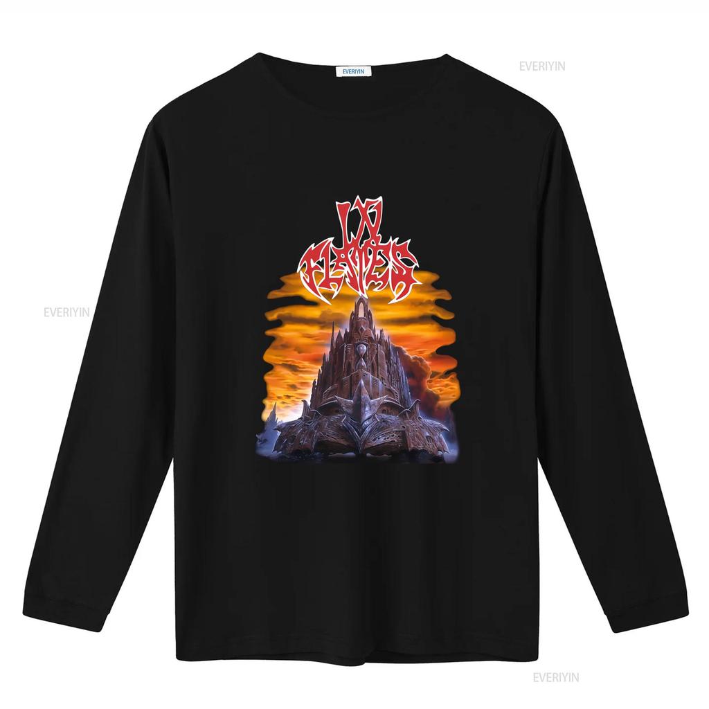 In Flames T Shirt The Jester Race Rock Concert Vintage Design Heavy Metal Band vintage Washed Versatile Slightly Unisex Soft