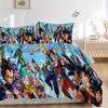 Dragon Ball Heroes Print 3Pcs Bedding Setduvet Cover With 2 Bedropillowcase Home Birthday Gift
