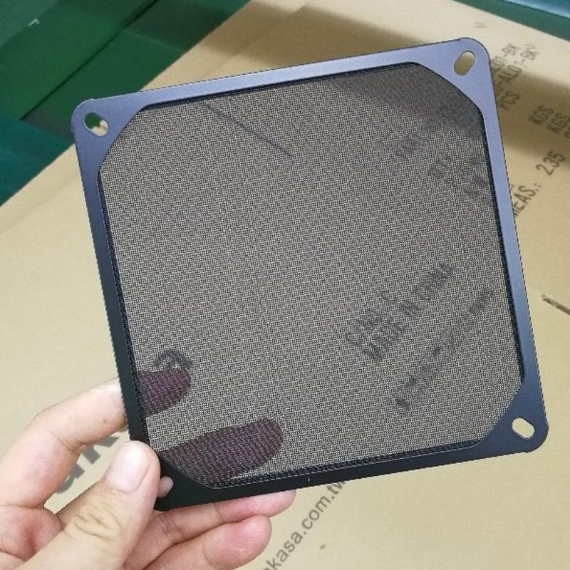 1 шт. 12x12 см компьютерный корпус вентилятора пылезащитный фильтр сетка крышка сетка защитные с отверстиями для ПК компьютерный вентилятор фильтр экран щиток