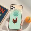 Chicken Hen Rooster Funda Case For iPhone 16 Pro Max 15 14 11 12 13 Pro Max Mini XR 16e 16 15 Plus Phone Cover