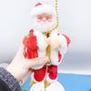 1 X Rope-climbing Christmas Santa Claus Climbing Rope Ladder Toy Christmas Decor