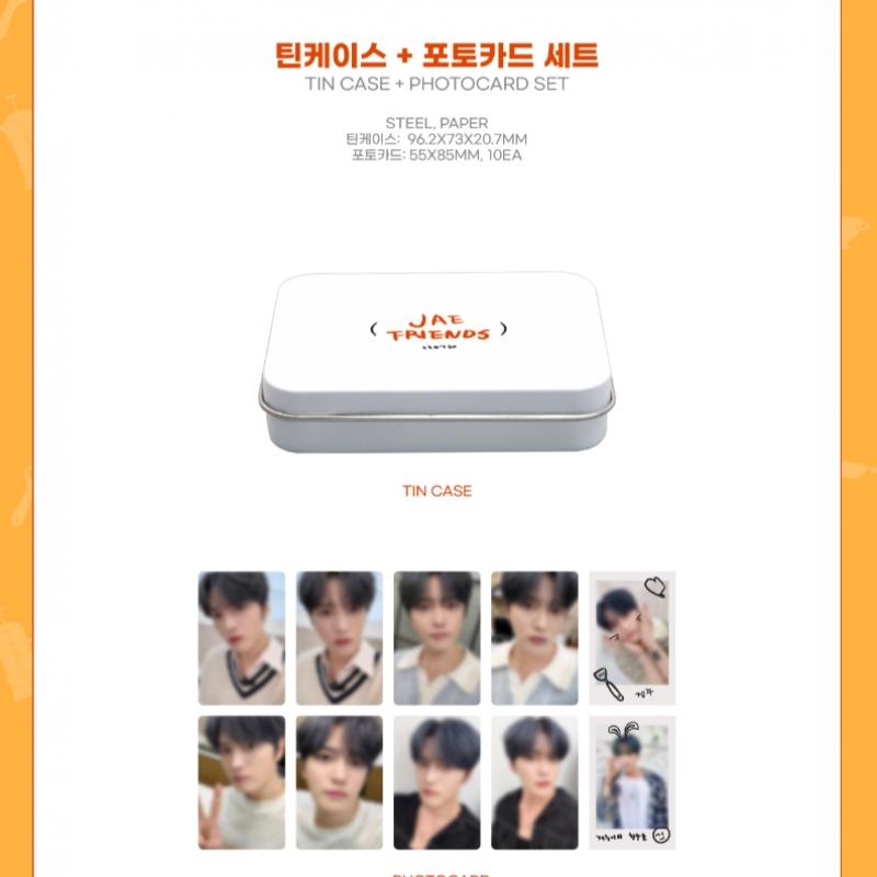 Jaefriend 12 жестяных коробок + набор фотокарточек Pop Up Store Official Md