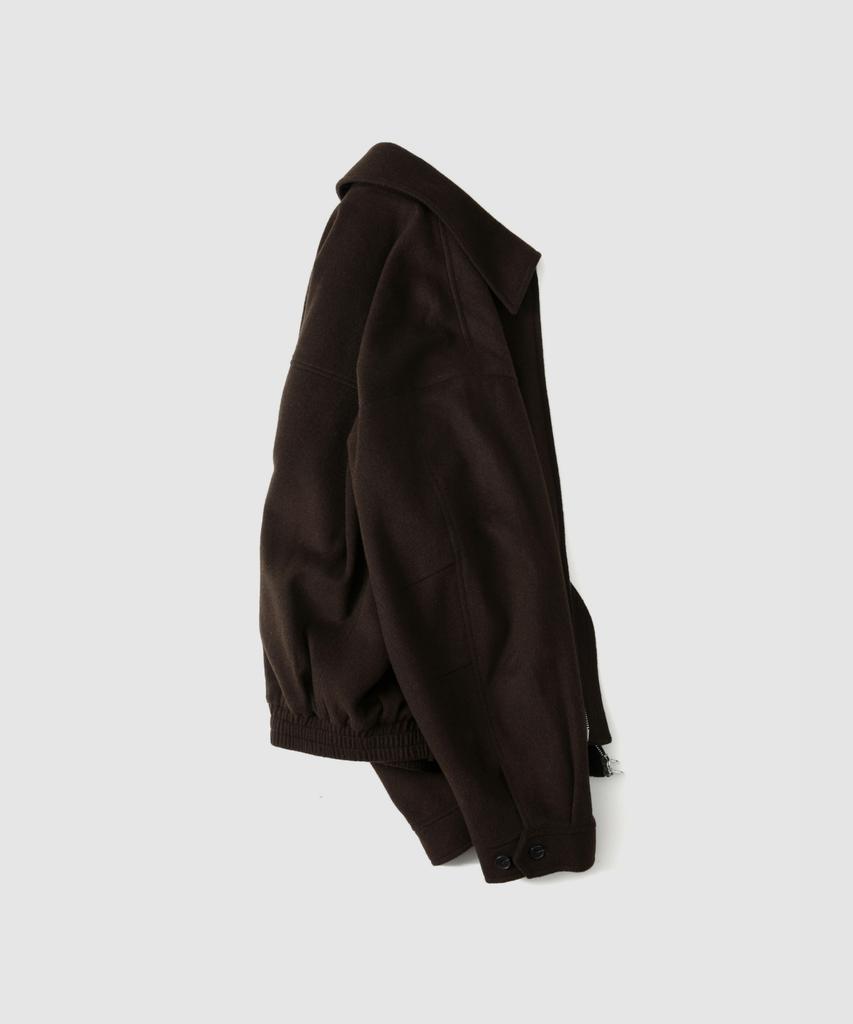 Asp Cashmere Wool Blouson - Brown