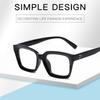 0~+ 3.00 Женские очки для чтения, большие мужские портативные диоптрийные очки высокой четкости, квадратная большая оправа, аксессуары для пресбиопии