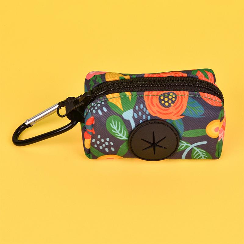 Портативный стильный держатель для собачьих какашек с принтом и поводком, переноска, дозатор для туалетных мешков, дозатор для мусорных мешков для домашних животных