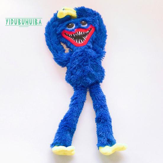 Плюшевая кукла, имитирующая мелко сшитую куклу Huggy Wuggy для игр из полипропилена, хлопка, мака, для детей