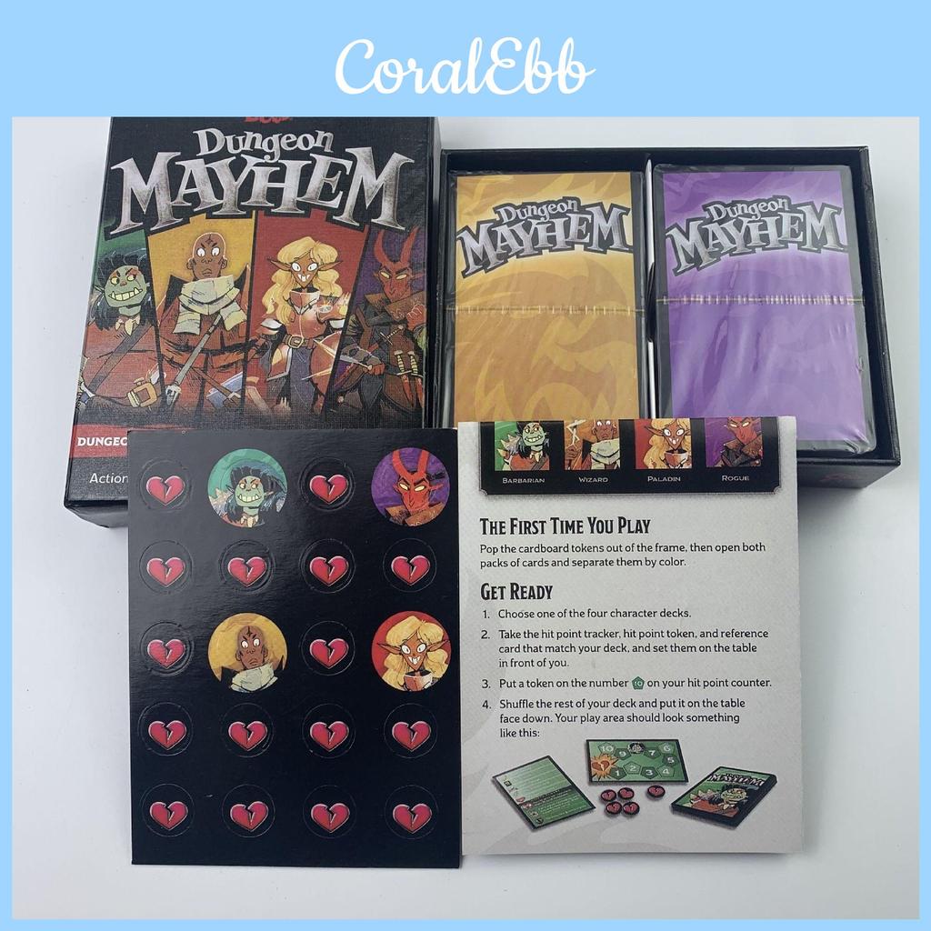 Захватывающая стратегическая игра Dungeon Mayhem с красочными монстрами для семейного веселья