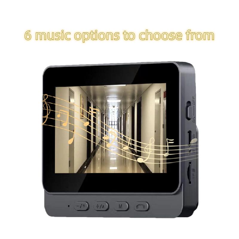 Интеллектуальный беспроводной видеодомофон с 4,3-дюймовым дисплеем 2.4G для дома с высоким разрешением, ночным видением, видеоголосовым домофоном, мониторингом