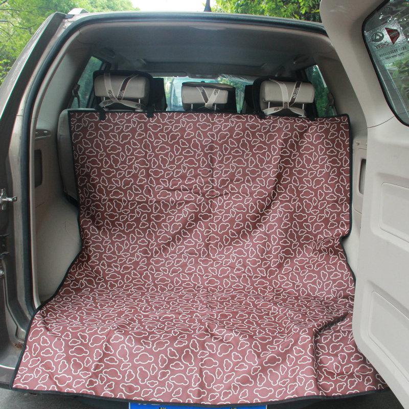 Oxford Double-Layer Pet Car Mat for SUV Trunk