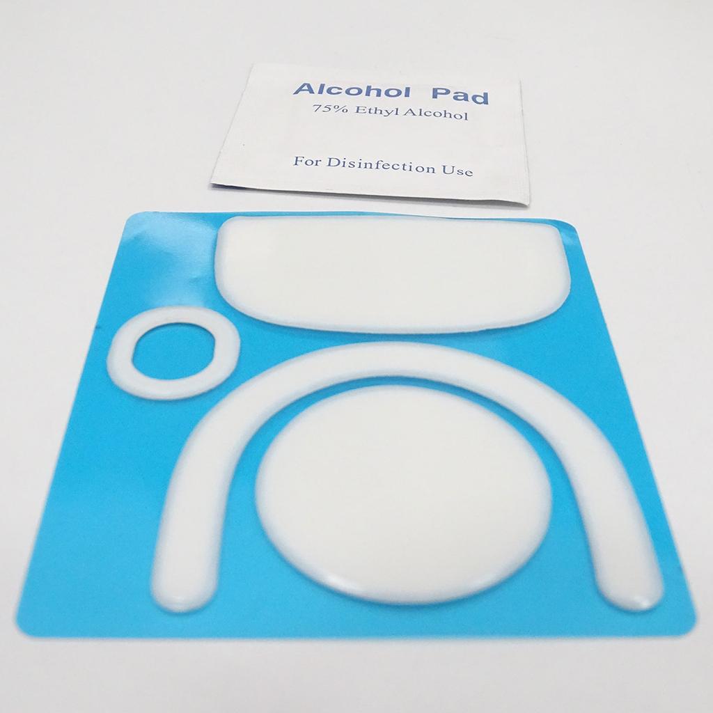 Enhanced ICE Edition Mouse Skates Feet for Logitech G PRO X Superlight 2 Mouse White Rounded Edges