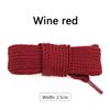 2.5cm Wider Laces for Shoes New Sneakers Flat Shoelaces Fashion Rope Shoelace 100/120/140/160CM Shoes Accessories 1Pair