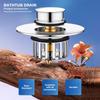 Drain Protector Bathtub Drain Stopper Pop-up Drain Plug Universal Drain Hair Catcher
