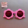 2023 New Children Cute Colors Acrylic Sun Flower Sunglasses UV400 Baby Girls Outdoor Protection Sunglasses Kids Sun Glasses