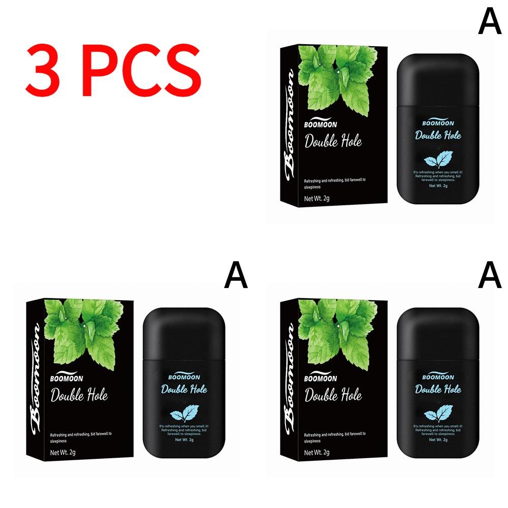 1/3/4PCS New High-end Vital Refreshing Energizing Aromatherapy Nasal Inhaler Fruit Essential Oils Boost Work Focus & Energy