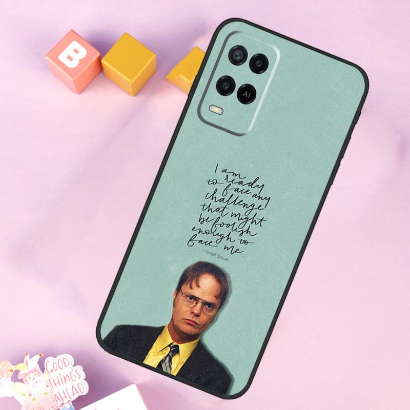 Best of Dwight Schrute Case For Oppo A98 A78 A18 A38 A58 A74 A94 A54 A15 A17 A57 A6 A5 Pro A16 A76 A96 A40 A60 A80