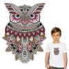 Kapushonli Kiyimlar Stikerlari Etnik Boyoqli Kiyimlar Stikerlari Issiqlik Pressi Applikatsiyasi Futbolka DIY DIY Ropa Patch Futbolka Termal Chop Etish