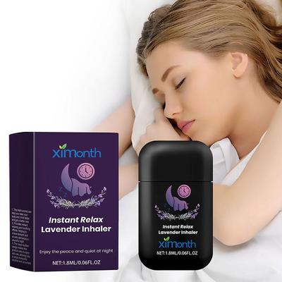 1,8 мл двойной назальный ингалятор наклейка освежающий носовой ингалятор сон назальный уход всасывание лаванда So G7G3