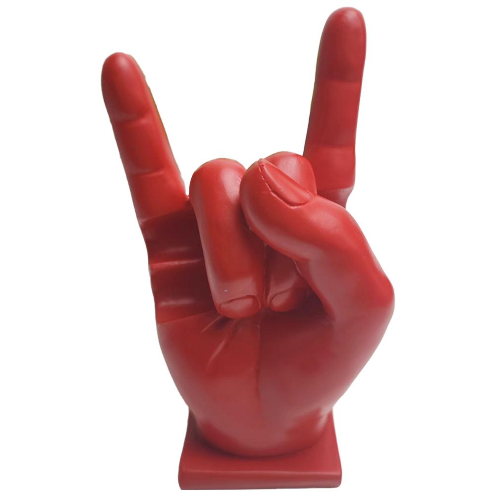 Creative Rock Hand Drum Stick Stand Drumstick Display Stand Rack Resin  Drumstick Holder Home Decoration Funny Gift for Drummer