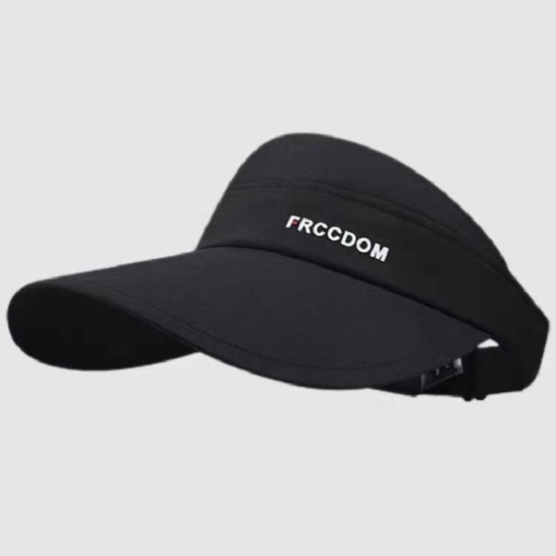 Пустая шляпа-цилиндр, женская летняя солнцезащитная кепка с большими полями, показывающая лицо, маленькая универсальная повседневная модная спортивная шляпа от солнца