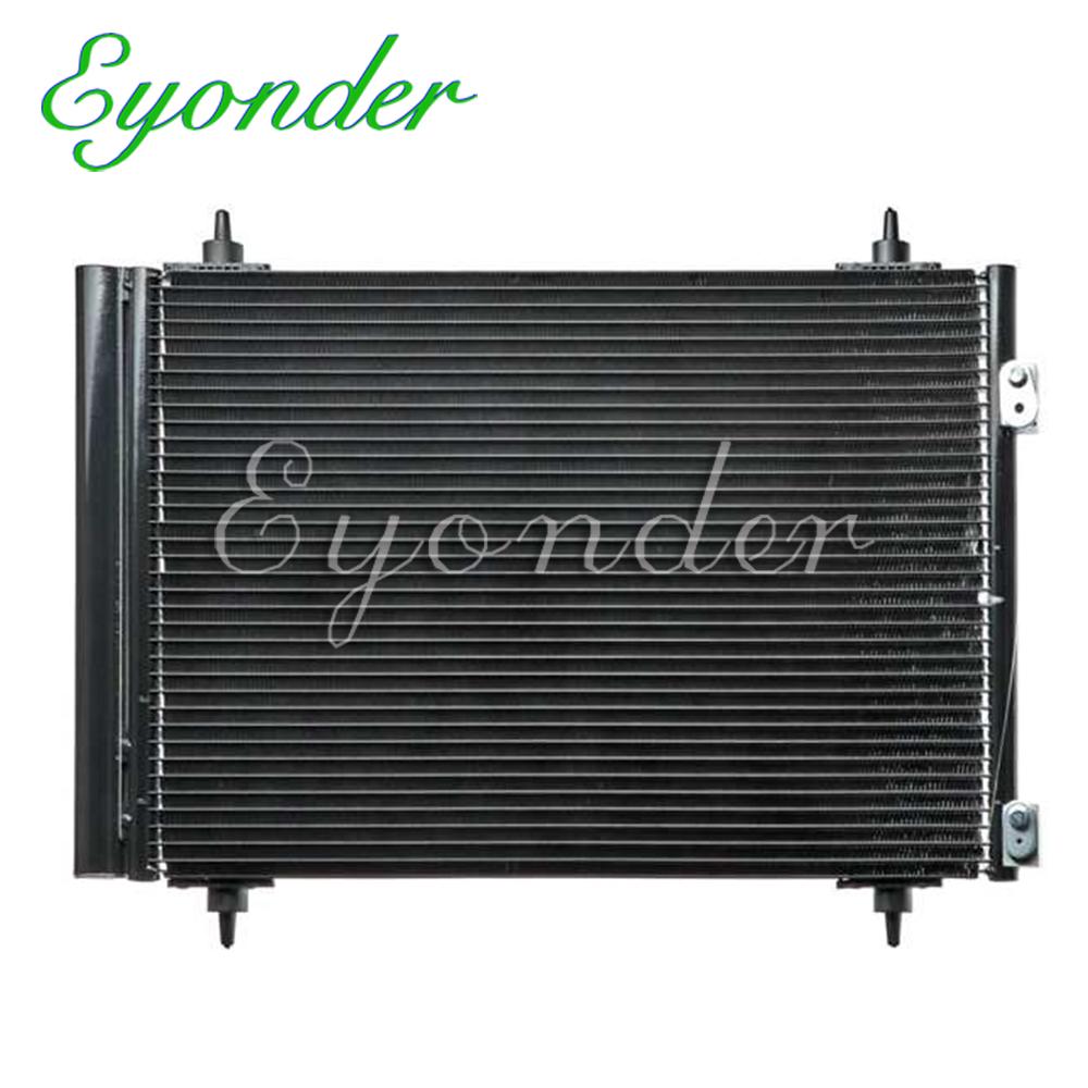 Конденсор кондиционера A/C AC для Citroen C4 I Picasso Berlingo Peugeot 307 308 Partner 3008 5008 RCZ 9682531580 6455GH 6455GG 6455HJ 6455CX