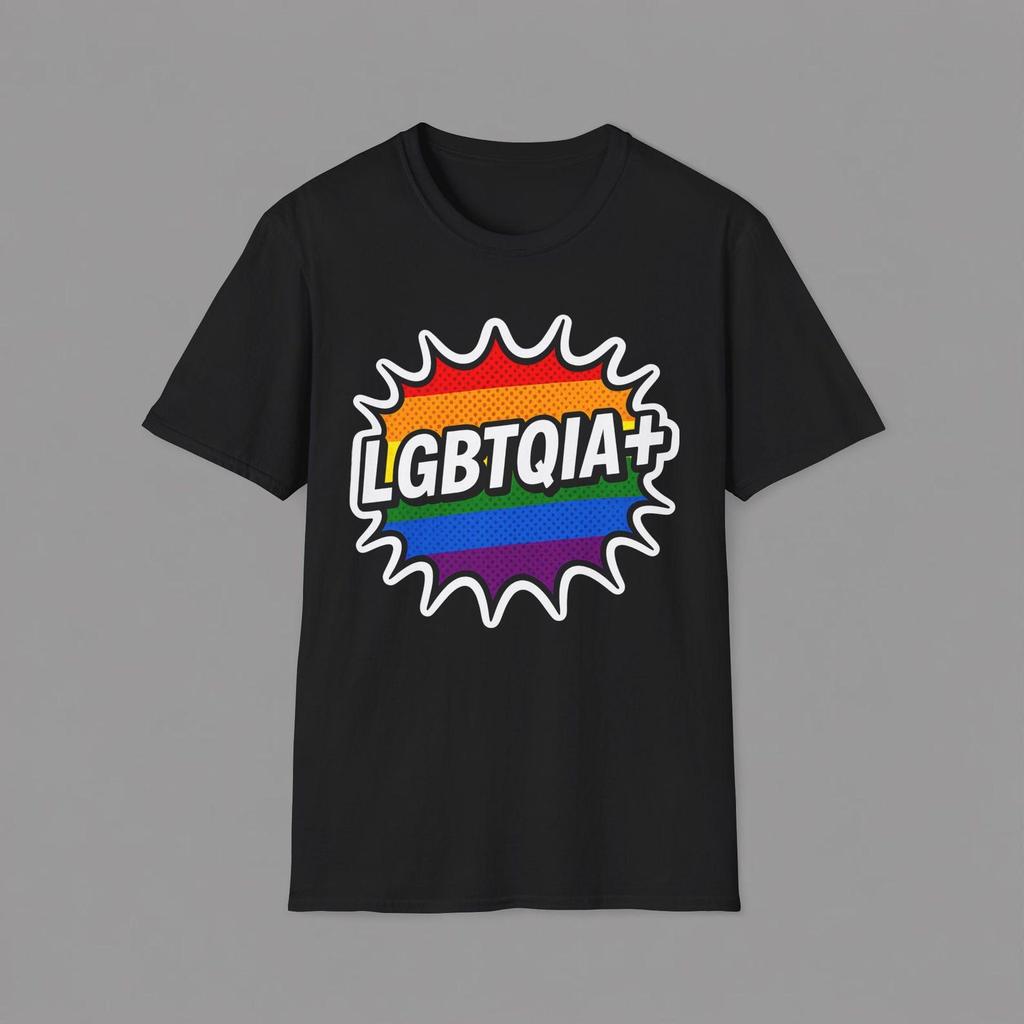 LGBTQIA+ Rainbow T-Shirt and kids tshirt | Pride Tee