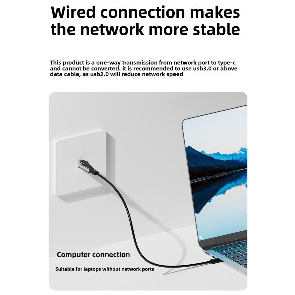 Сплав USB C Female на RJ45 Конвертер Стабильный Type-C в Сетевой Разъем для Роутера Ноутбука Планшета