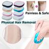 Кристаллический ластик для физического удаления волос, стекло для удаления волос, безболезненный эпилятор, легкая чистка, многоразовый инструмент для депиляции по уходу за телом