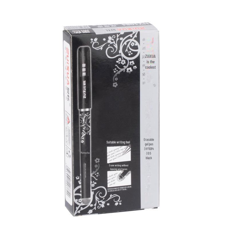 Стираемая синяя гелевая ручка 0,5 мм для учеников начальной школы с заправляемыми чернилами