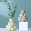 Creative Grape Shape Glaze Small Vase Decoration Living Room Dried Flowers Flower Arrangement Desktop Decoration Home Decoration