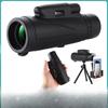 12x50 Monocular High-definition High-power FMC Green Film Outdoor Cross-border New Products