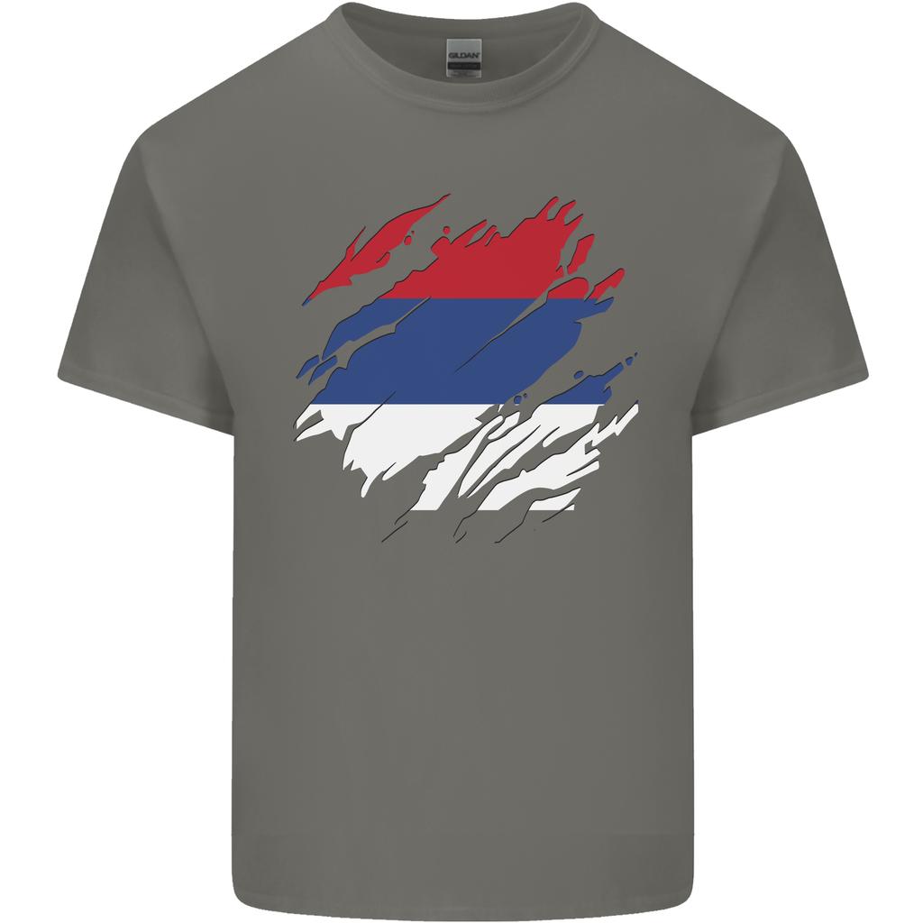 Torn Flag Puerto Rico Unisexs Light Cotton Tshirt