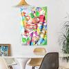 Quintessential Quintuplets5 Wall Decor Tapestry Art For Pet Memorial Birthdaywedding Party Backdrop Family Gift