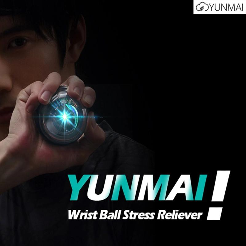 Xiaomi Youpin yunmai Тренажер для запястий со светодиодным гироскопом Essential Spinner гироскопический тренажер для предплечий гироскопический шар для Mijia mi home