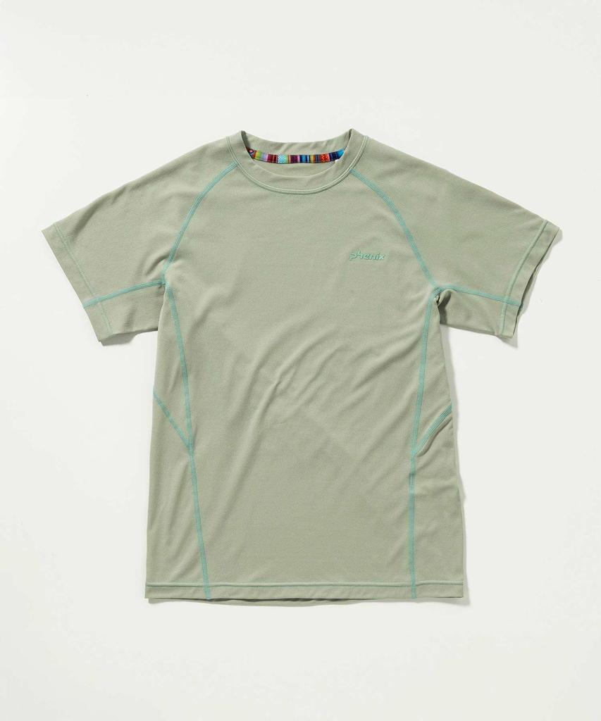Phoenix Crew Neck Short Sleeve in Mist Green Women's T-Shirt (PH4100)