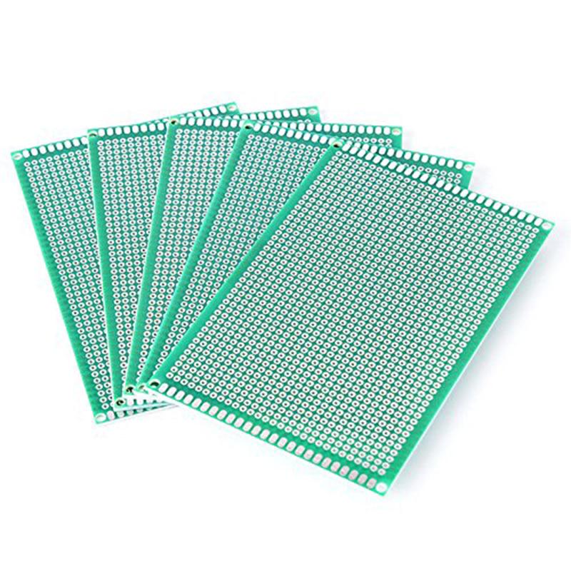 Односторонняя медная пластина из стекловолокна печатной платы прототипа универсальной печатной платы для Arduino