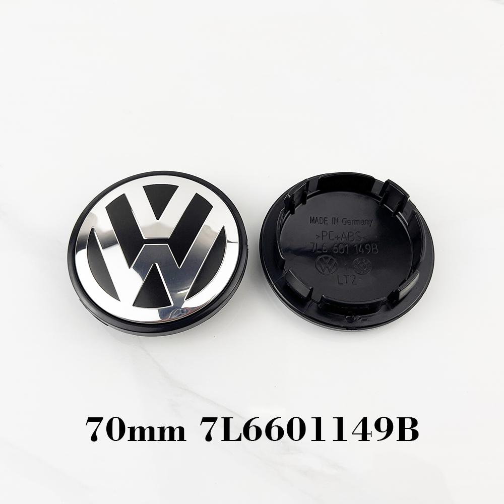 A1-20Pcs for Volkswagen 3B7601171 1J0601171 56mm 55mm 60mm 65mm 70mm Car Wheel Center Hub Caps Logo For V W Polo Golf 6 7 8 MK6 MK7