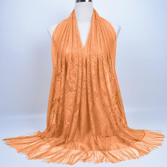 Women Chiffon Prayer Shawl Solid Color Versatile Turban Beach Towel Scarf Breathable Fabric Beach Towel Shawl