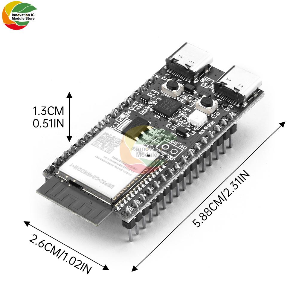 ESP11-C6-DevKitC-1 WiFi Bluetooth Development Board Core Board CP1111 Onboard ESP11-C6-DevKitC-1-N8 Module TYPE-C Interface