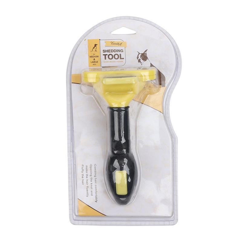 Расческа для удаления волос для домашних животных: Инструмент для прореживания и удаления линьки у собак и кошек в один клик