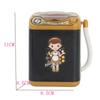 Automatic Mini Washing Machine Makeup Sponge Cleaner Make Up Powder Puff Electric Cleaning Machine Children Kids Gift Play Toys