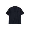 Anta Lifestyle Series Solid Color Logo Pullover Short Sleeve Polo Shirt Men Polo Shirts Black 152328136-4