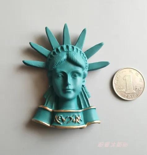 США Магниты на холодильник Туристические сувениры Бостон Аляска Нью-Йорк Чикаго Магнитные наклейки на холодильник Подарки для путешествий Украшения