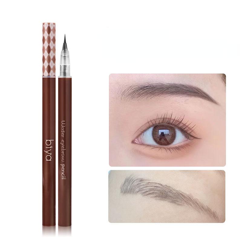 Super Thin Head 0.01mm Liquid Water Eyebrow Pencil Easy To Color Waterproof Anti-sweat Wild Eyebrow Pencil Makeup Beauty Tools