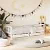 VidaXL Bed Frames for Children with Drawers, Single Bed with Headboard and Footboard, Bedroom Furniture, Scandinavian, 834418