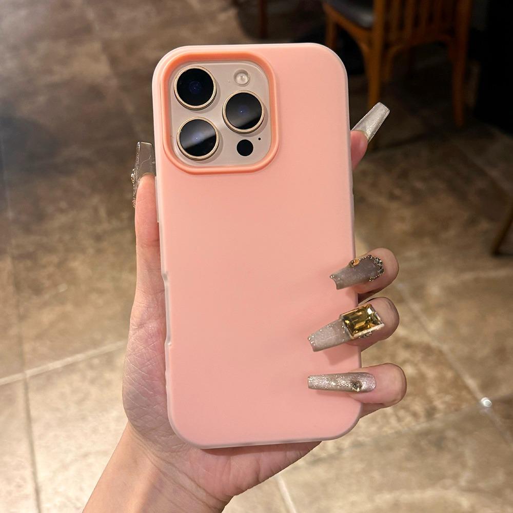 Luxury Candy Transparent 2 In 1 Phone Case For iPhone 11 12 13 14 15 16 Pro Max Clear Bumper Back Cover
