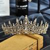 Crown Princess Crown Zinc Zinc Alloy Women Tiara Bridal Crown Wedding Jewelry Korean Style Bridal Headwear
