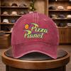 Pizza Planet Printed Baseball Cap Casual Snapback Hat Fashion Hat Outdoor Adjustable Leisure Cap Suitable for All Seasons