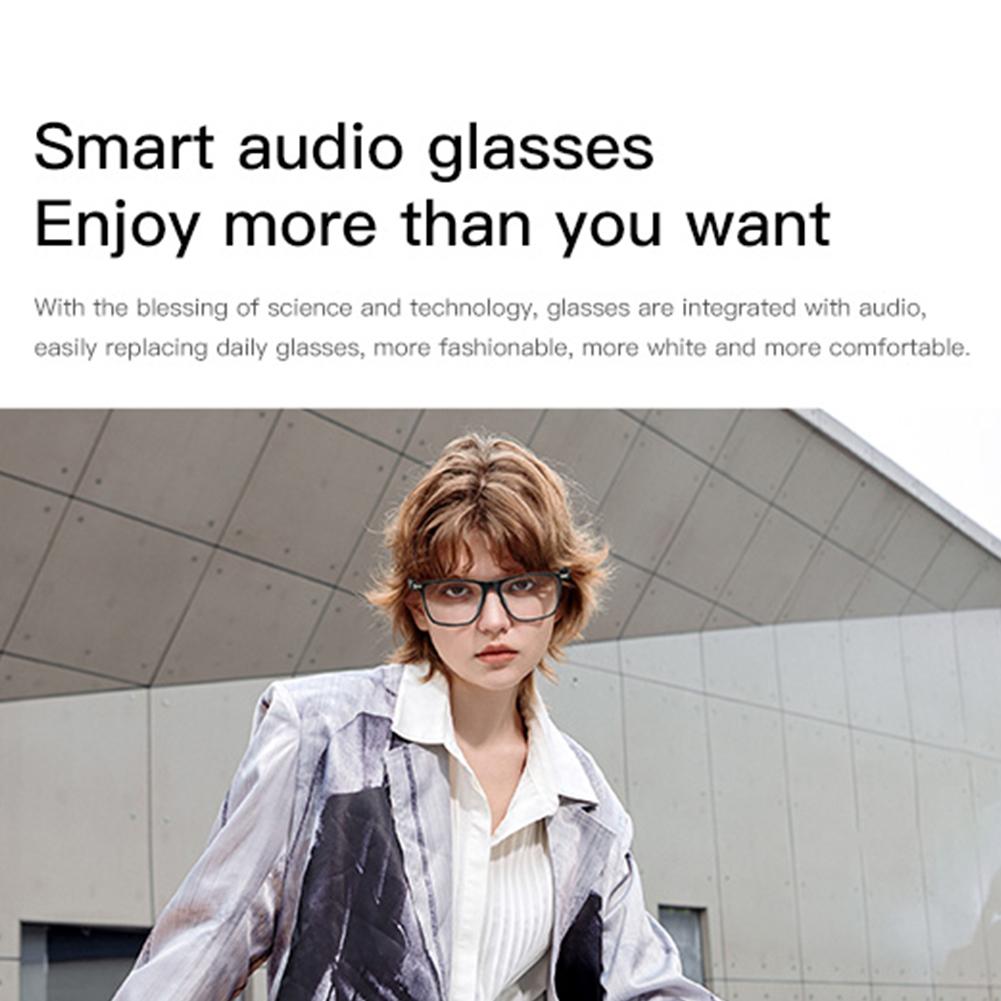 2025 Bluetooth Аудио Очки с Камерой Дистанционная Съемка Носимые Умные Очки Звонки Шумоподавление ИИ Голосовой Перевод Очки