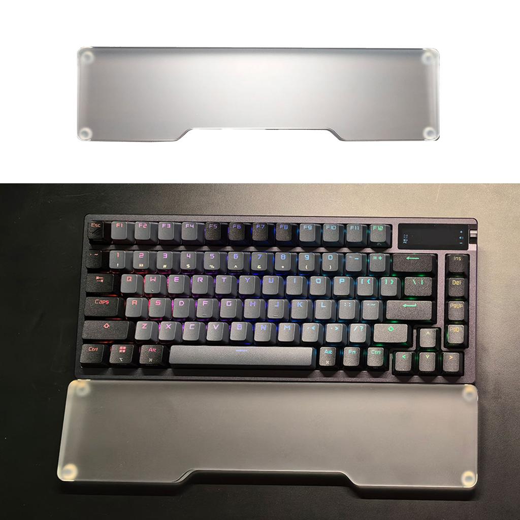 Эргономичная матовая U-образная акриловая подставка под запястье клавиатуры Поддержка запястья для комфортной работы на компьютере и игр