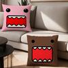 Кавайная наволочка Domo Kun Domokun, офисные подушки, подходит для дивана, автомобиля, спальни, декоративная наволочка
